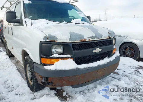 2009 Chevrolet Express 2500 Work Van from USA, damaged, VIN 1GCGG25C491132775